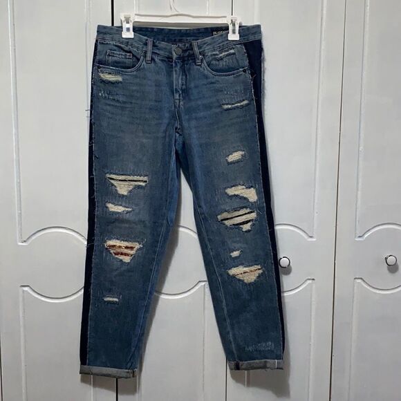 Blank NYC Crop Girlfriend Jeans size 27 - Picture 1 of 15